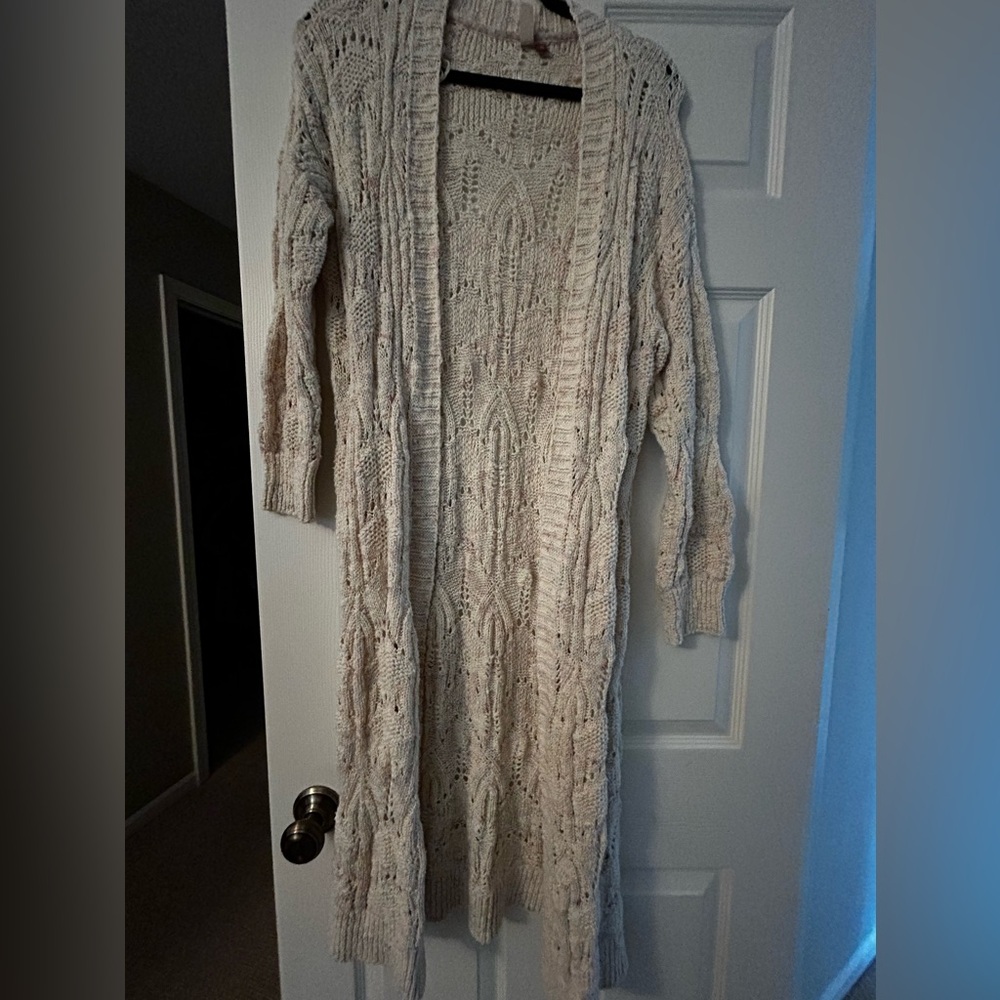 Pilcro  Crochet Duster